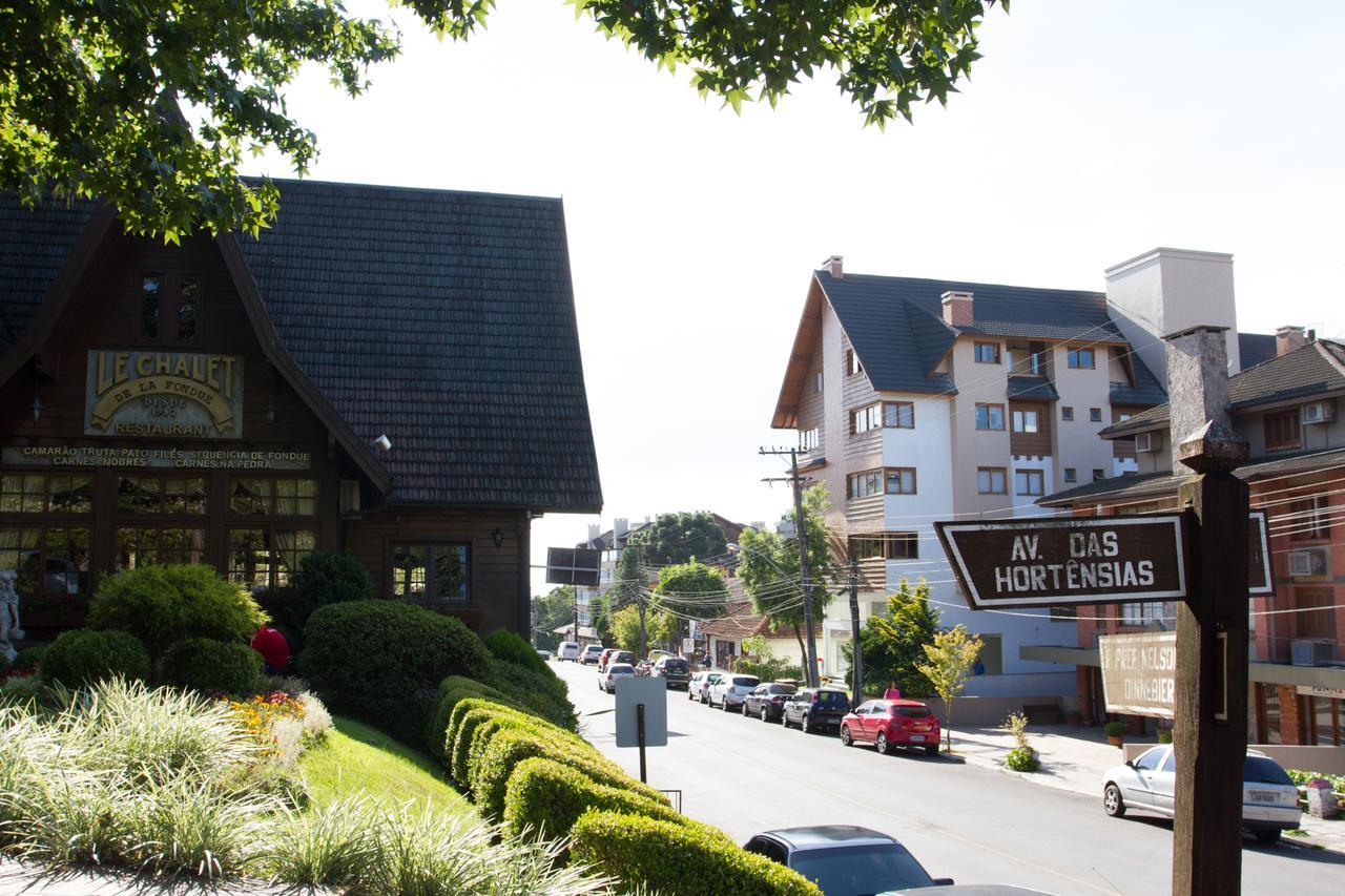 Otima Localizacao E Vista Da Cidade Gramado Dış mekan fotoğraf